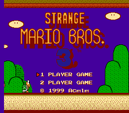 Strange Mario Bros 3